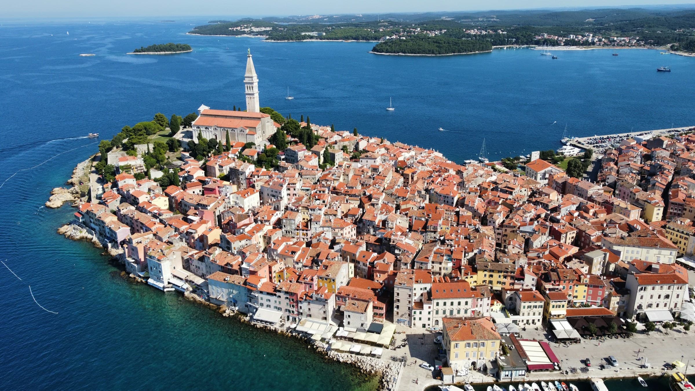 Rovinj - colorful waterfront town in Istria