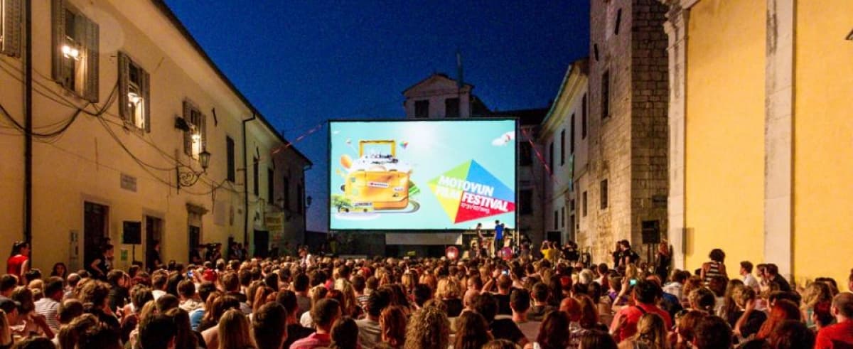 Motovun hilltop town in Istria surrounded by truffle forests