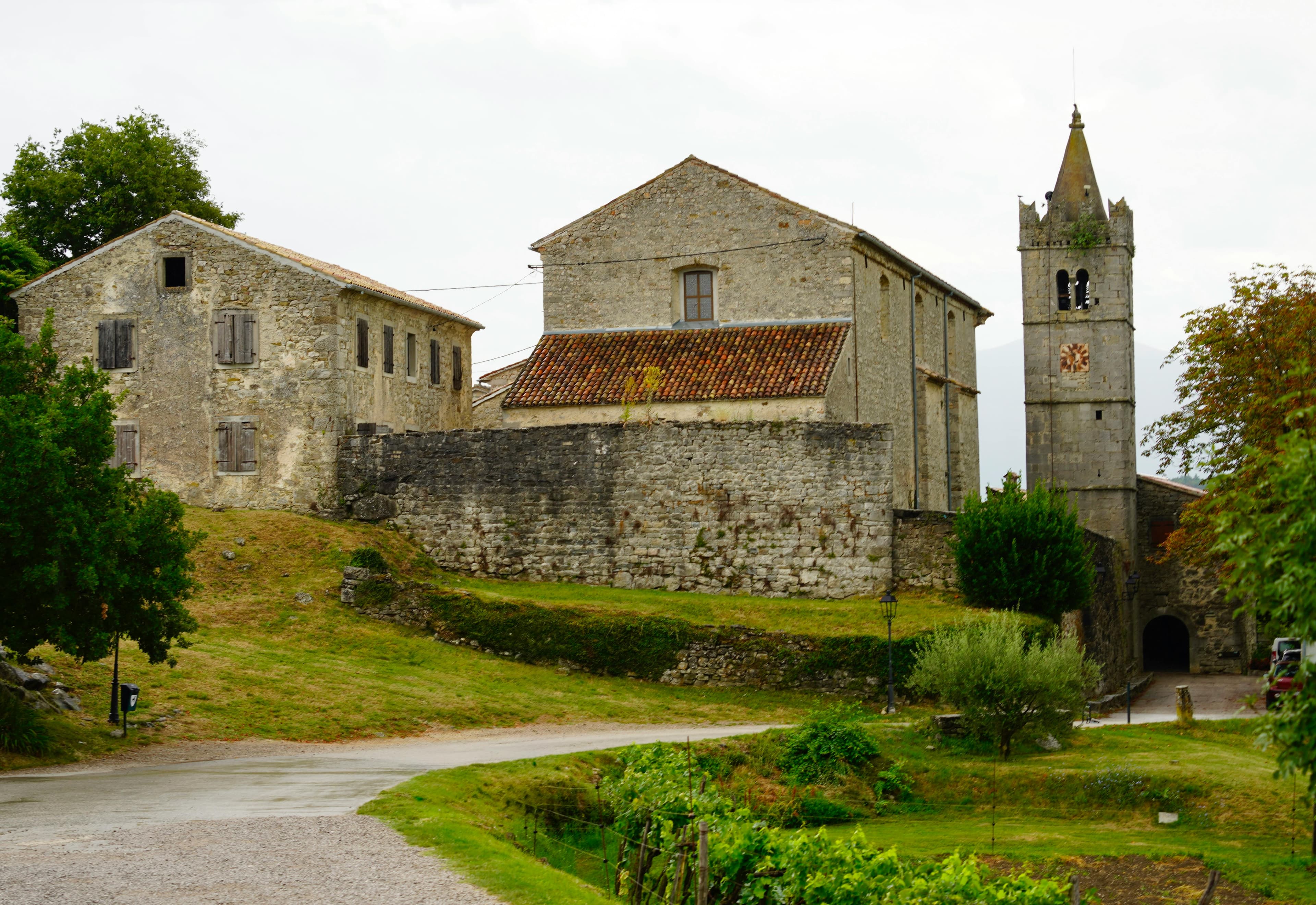 The Romanesque Church of the Assumption in Hum, Istria