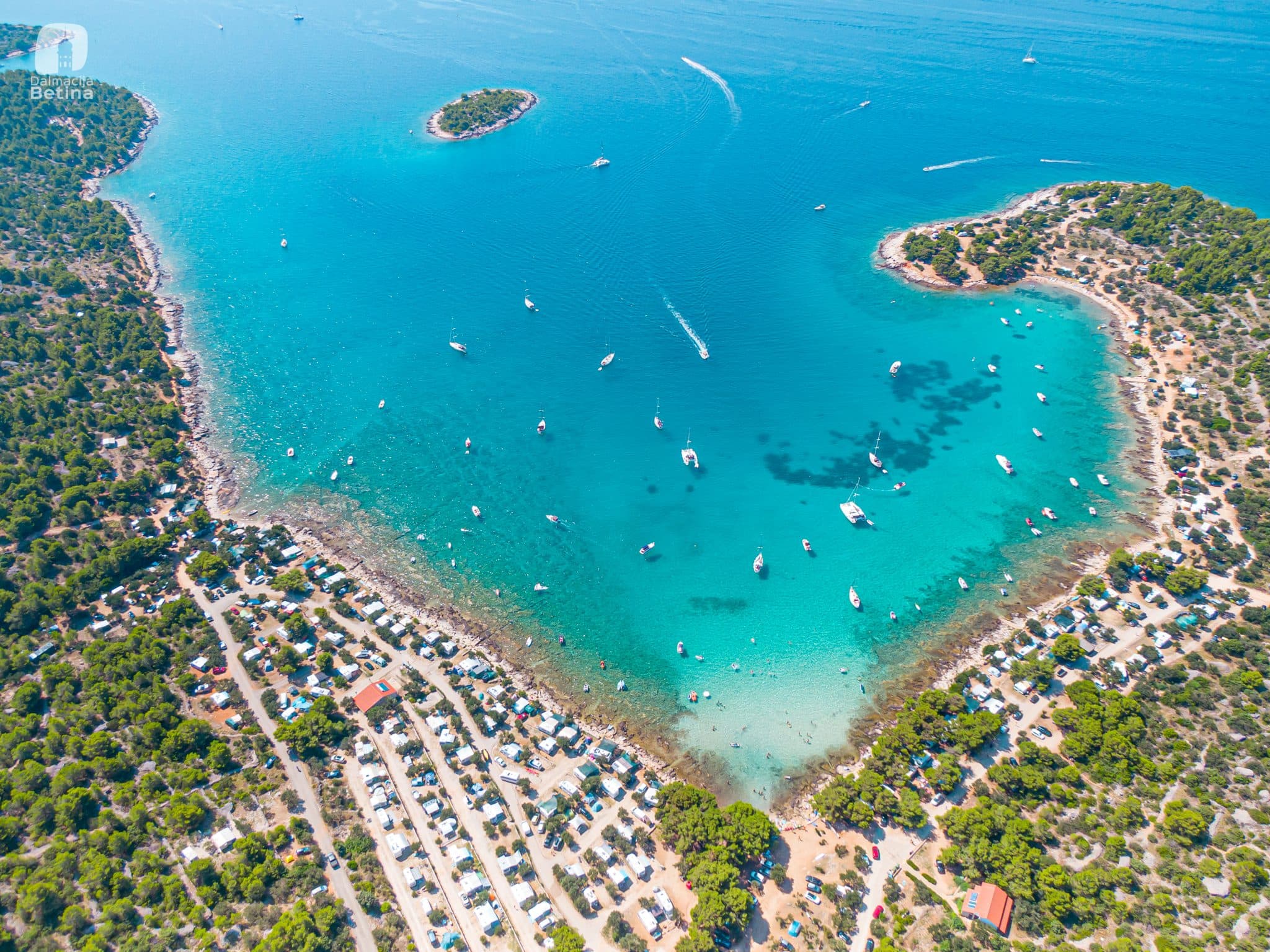 Kosirina Bay calm waters
