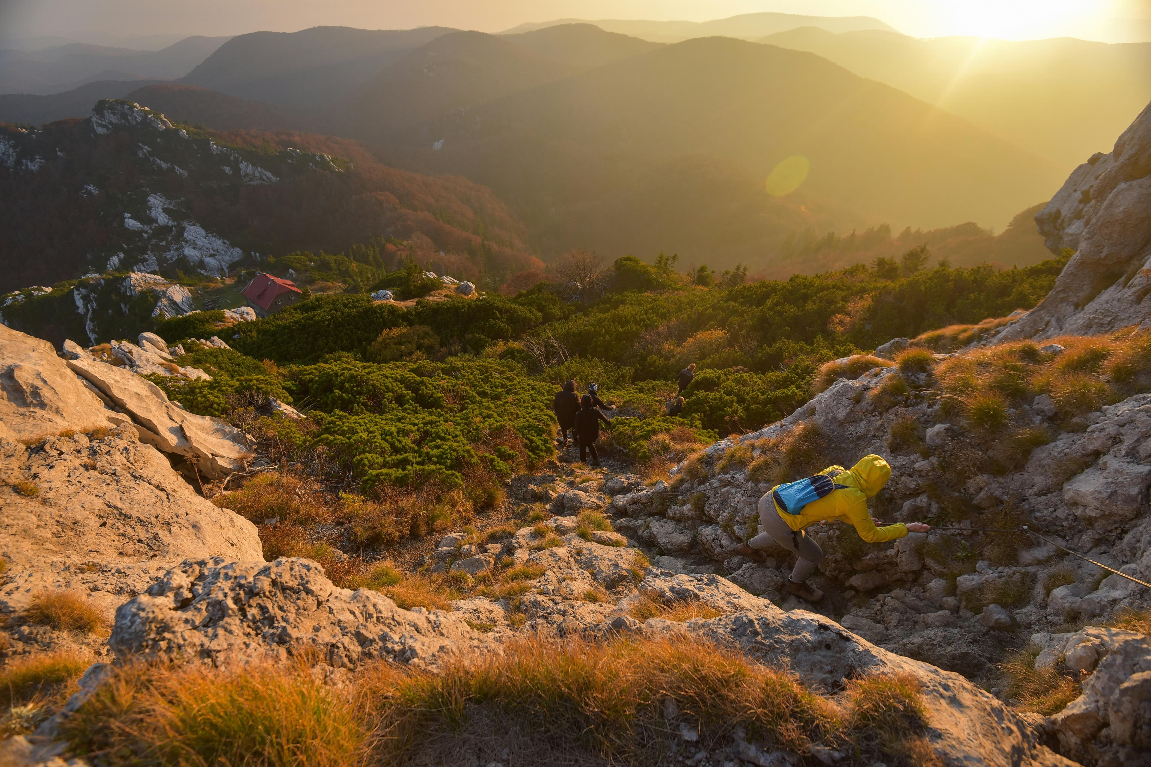 Malo Selo village in the forested hills of Gorski Kotar near Delnice