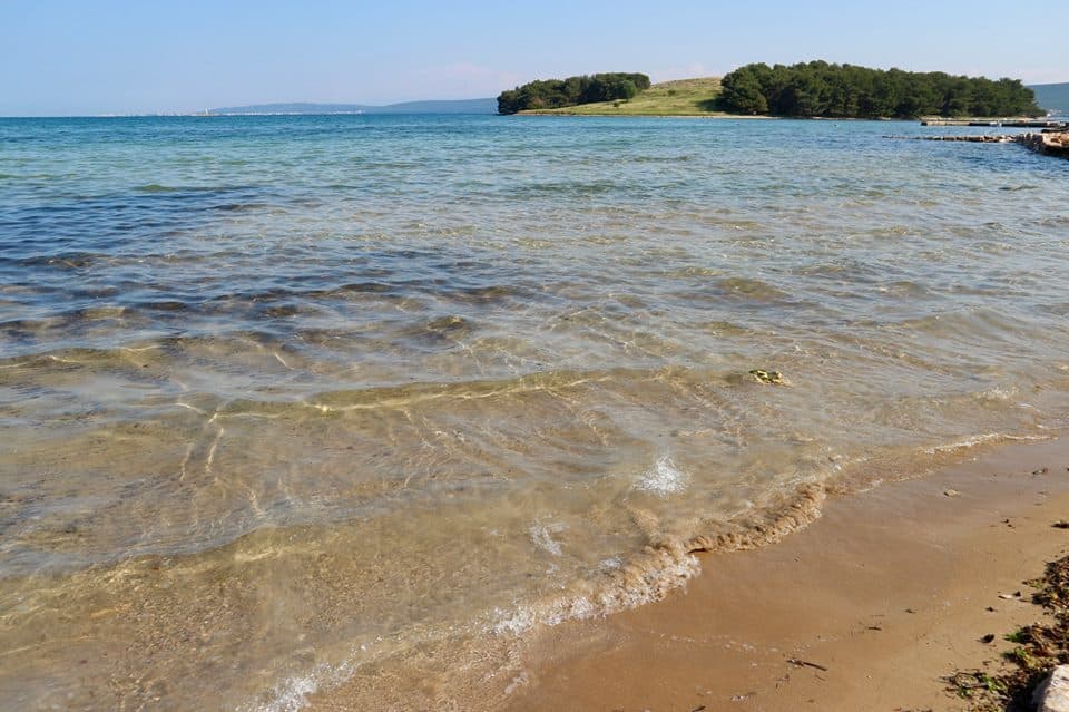 Sandy bay on Pašman