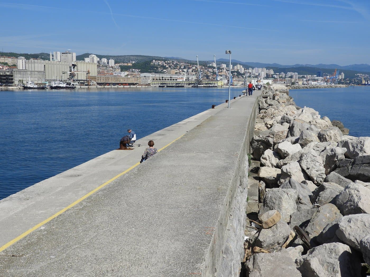 Rijeka Molo Longo Pier