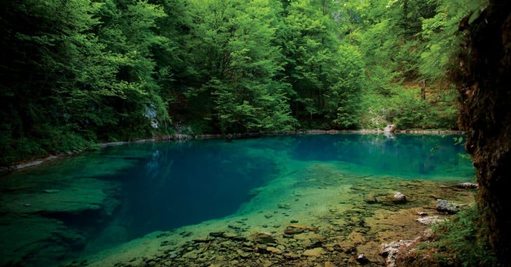 Source of the Kupa River