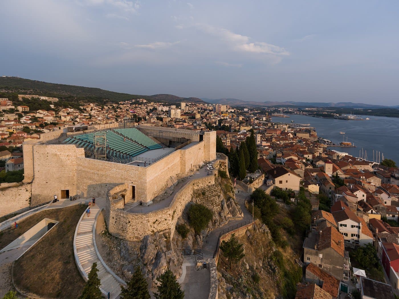 Šibenik fortress view