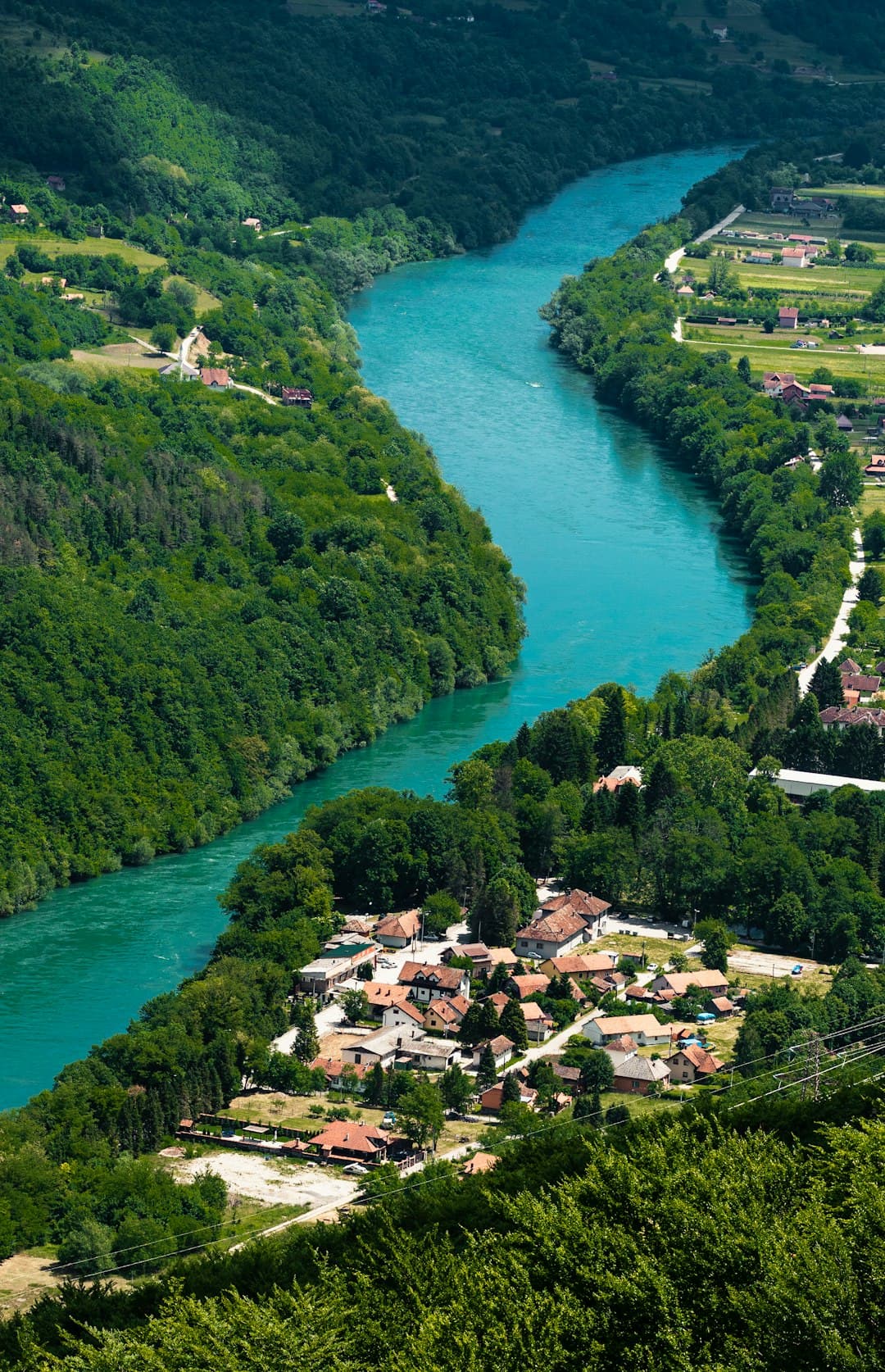 Skradin old town stone lanes