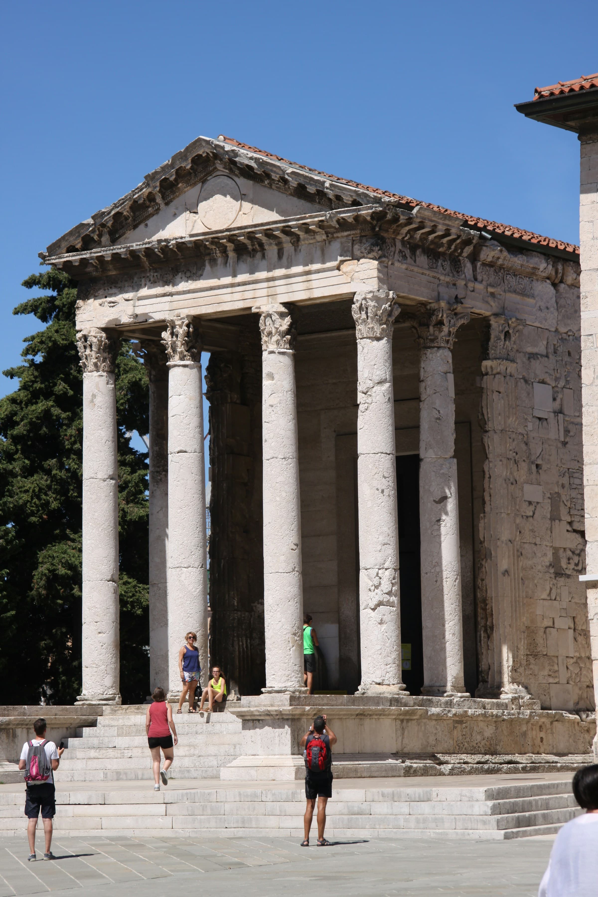 Temple of Augustus on Forum Square
