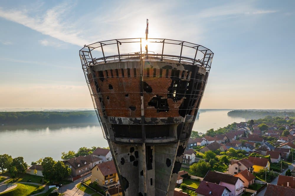 Vukovar Water Tower — symbol of the town's resilience