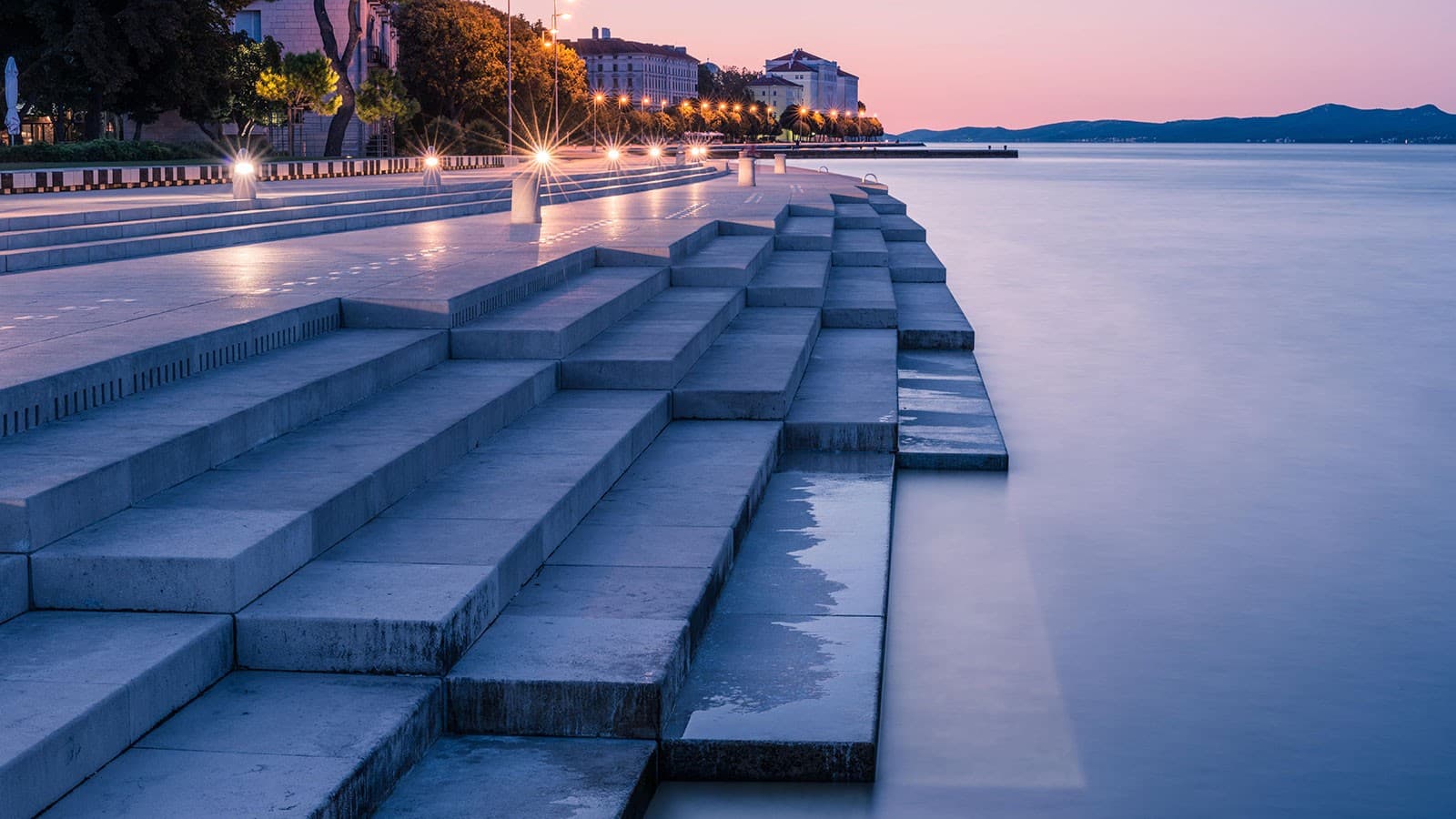 Sea Organ architectural sound installation in Zadar