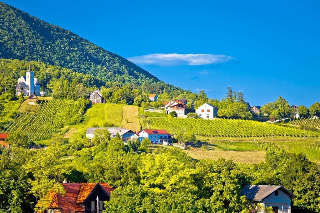 Traditional village in Žumberak