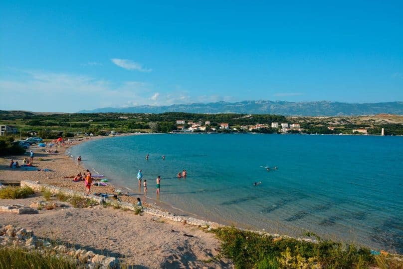Caska Beach near Novalja