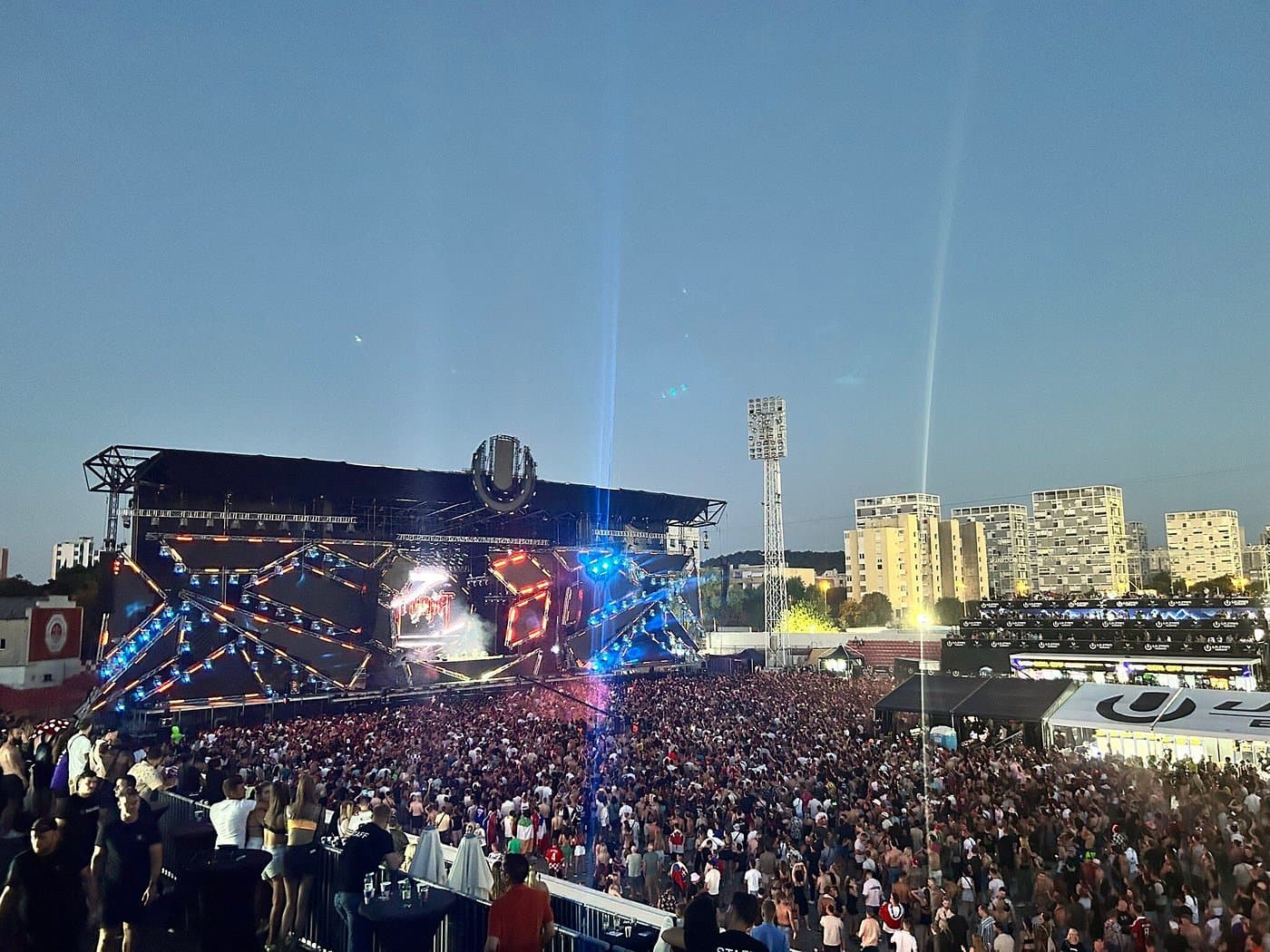 Ultra Europe music festival in Split — electronic music on the Dalmatian coast