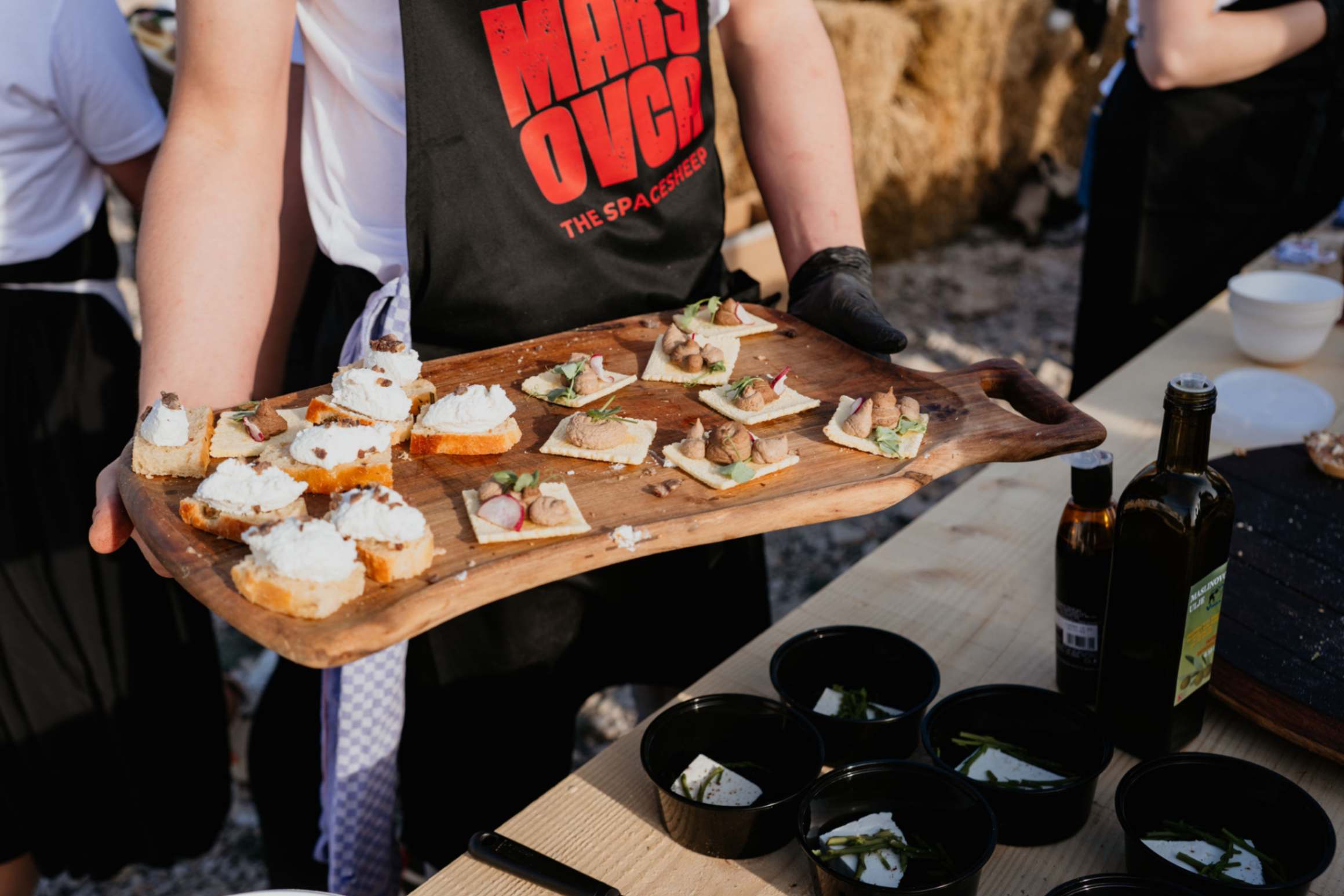 Signature Pag dish featuring lamb and local island ingredients at MarsOvca