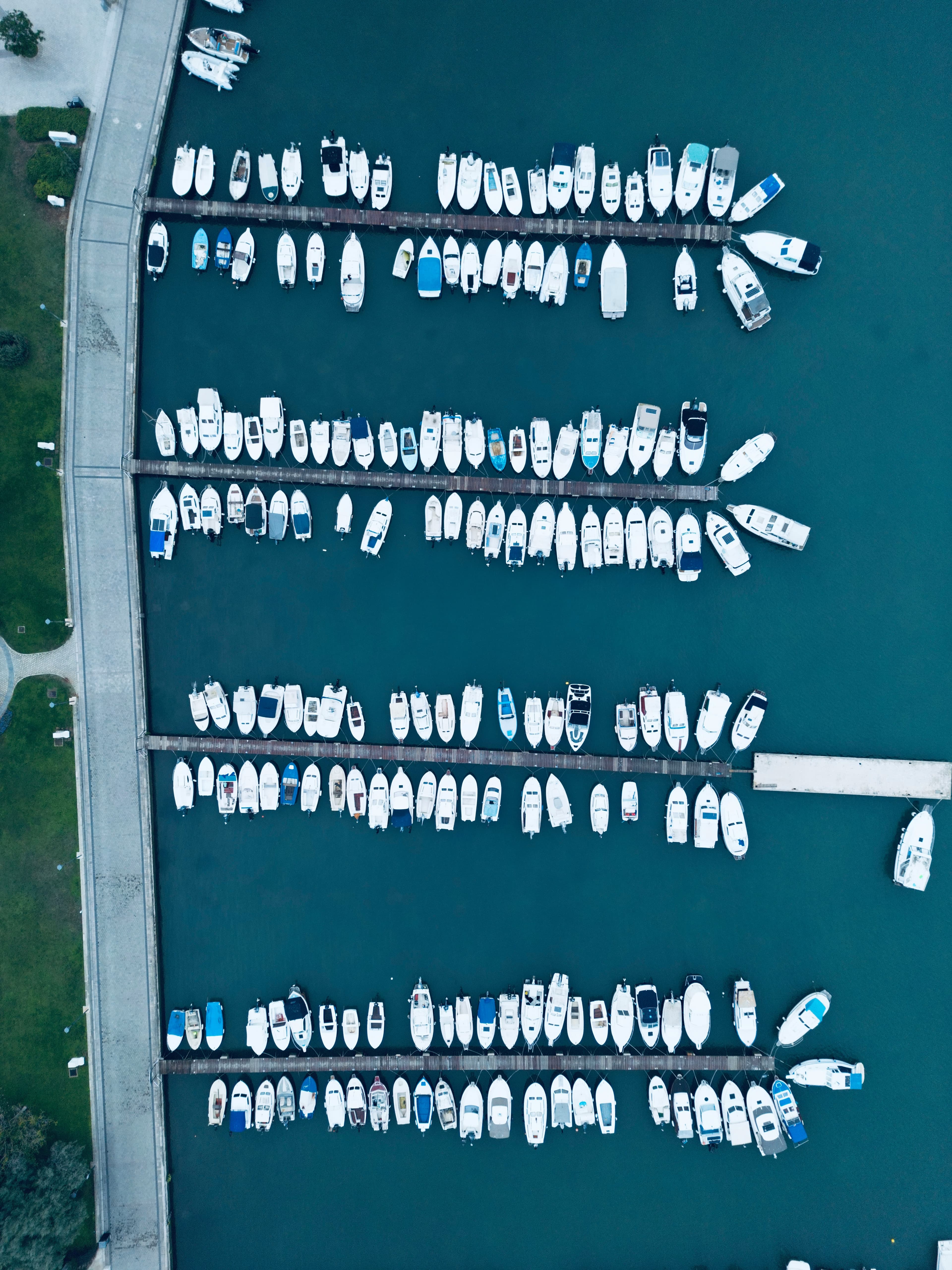 Medulin marina and harbor with boats on the southern Istrian coast