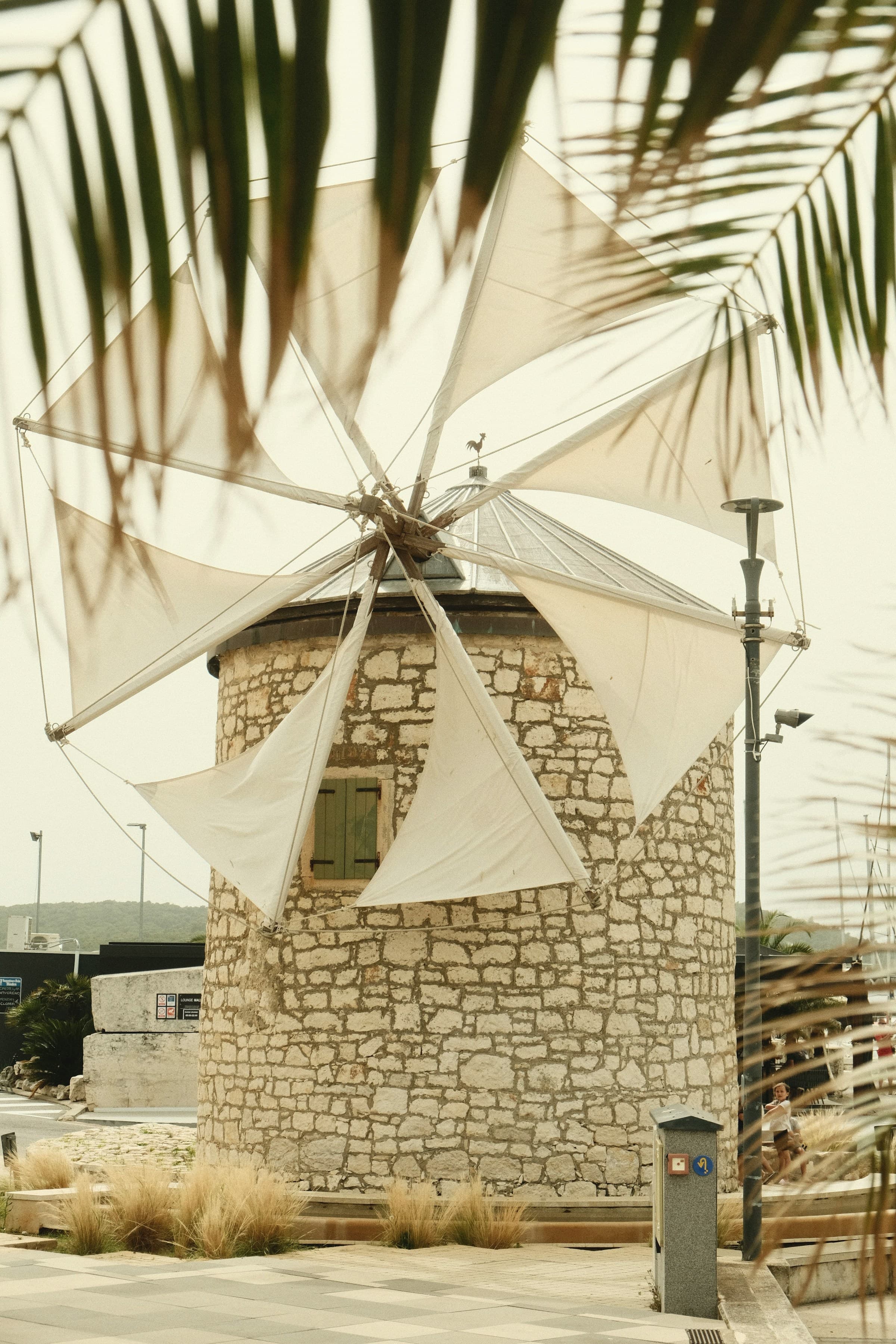 Wind and sailing conditions near Medulin on the southern Istrian coast