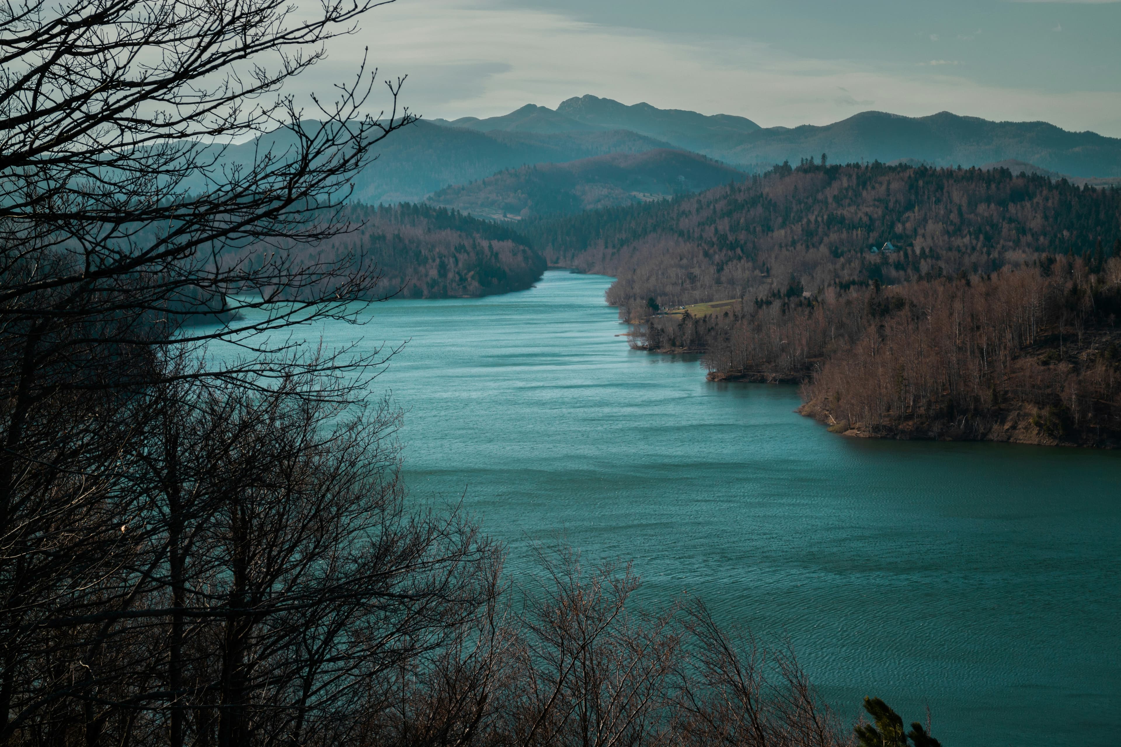 Omladinsko jezero lake near Delnice in Gorski Kotar, Croatia