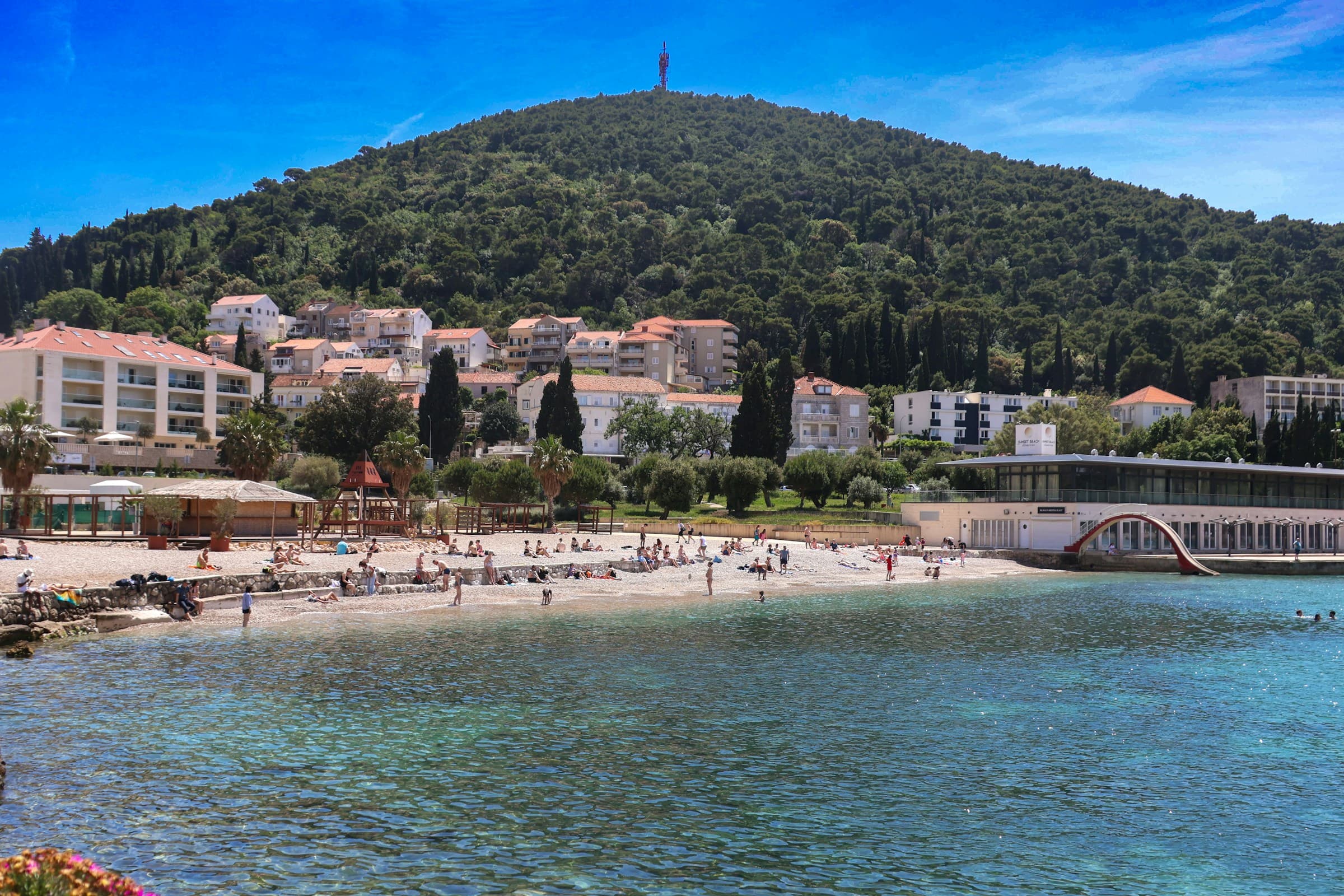 Dubrovnik region — Babin Kuk and Lapad family-friendly beaches and resort area near the old city