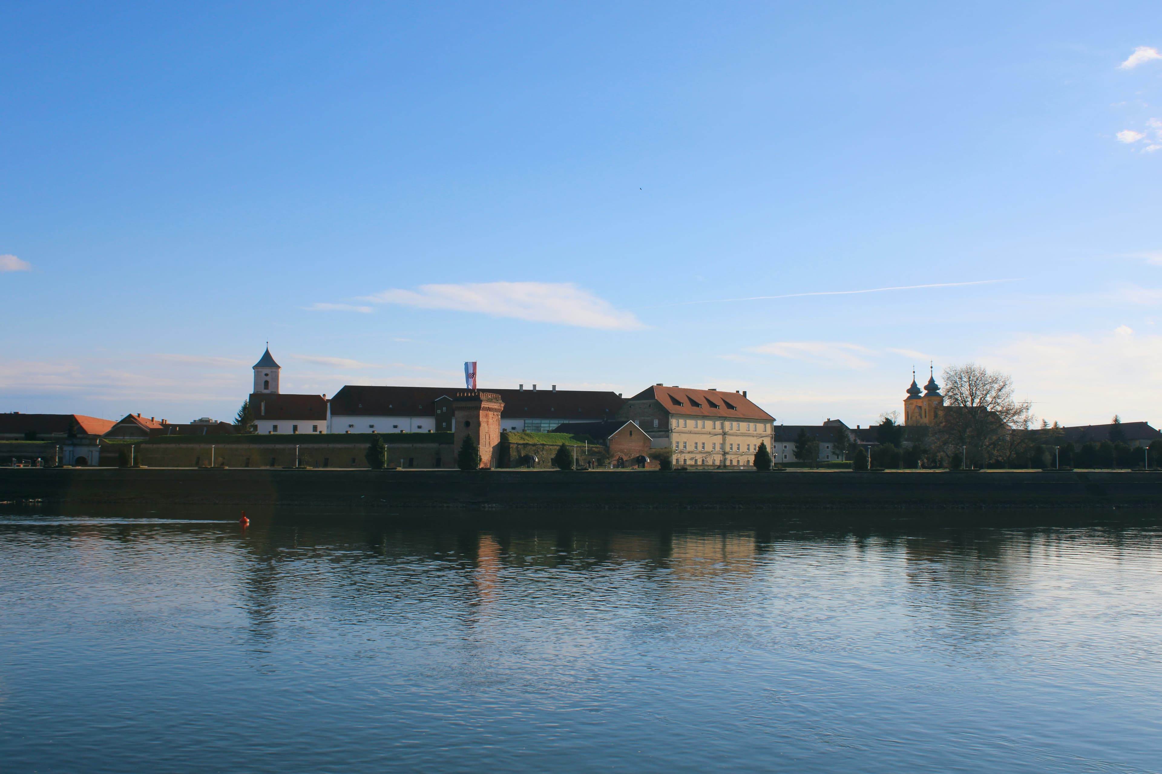 Osijek Tvrđa — 18th-century Austrian baroque fortress town in eastern Croatia