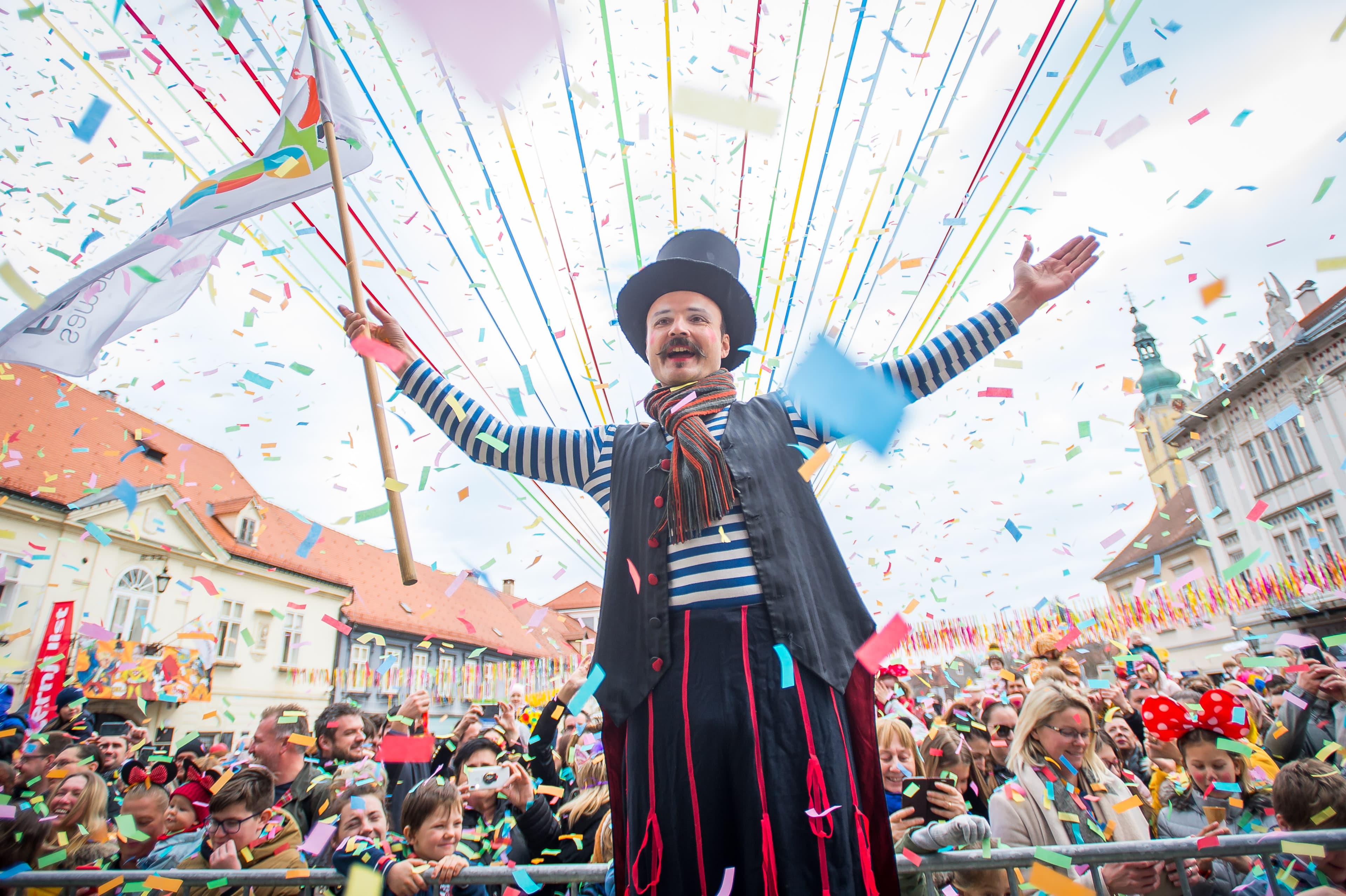 Samobor Carnival parade — one of Croatia's oldest carnival traditions near Zagreb
